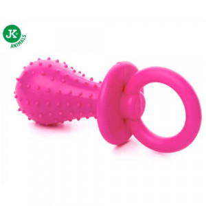 JK suņu rotaļlieta TPR KNUPIS PINK 9cm